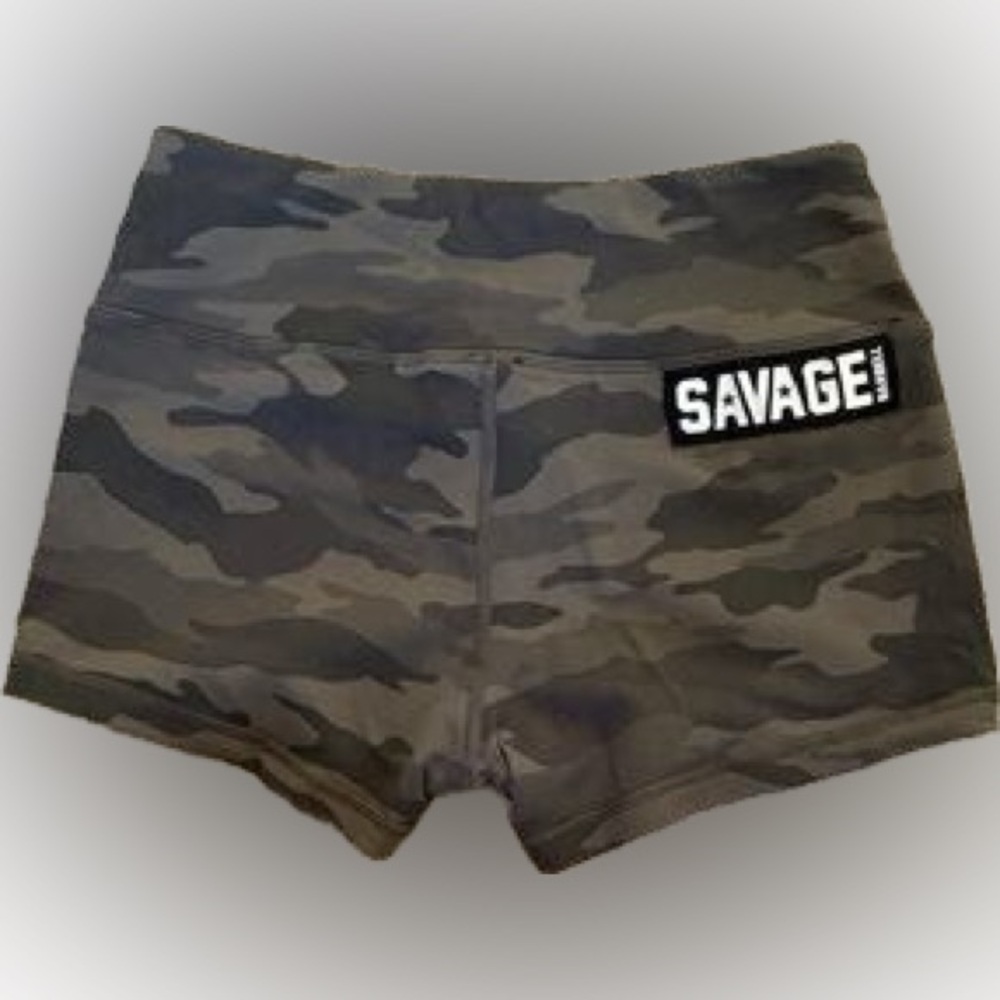 Savage Camo Women's booty Shorts